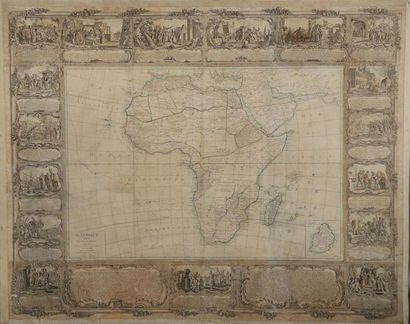  [Afrique] [Carte]. NOLIN (Jean Baptiste). L'Afrique divisée en tous ses états dressée...