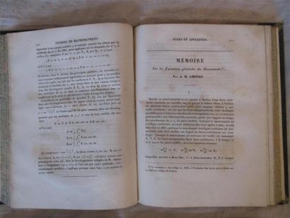 null LIOUVILLE (Joseph). Journal de mathématiques pures et appliquées, ou recueil...
