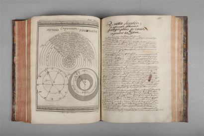 null [Philosophie] [Physique] [Astronomie] [Manuscrit]. AUDENT (Jean Louis). Philosophia...