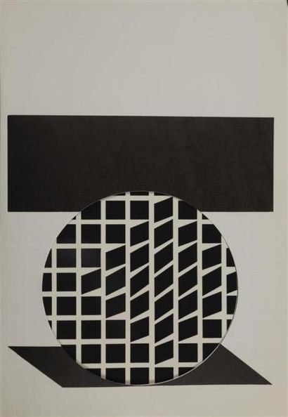 null Victor VASARELY (1906-1997). Exposition Victor Vasarely à la Galerie Der Spiegel...
