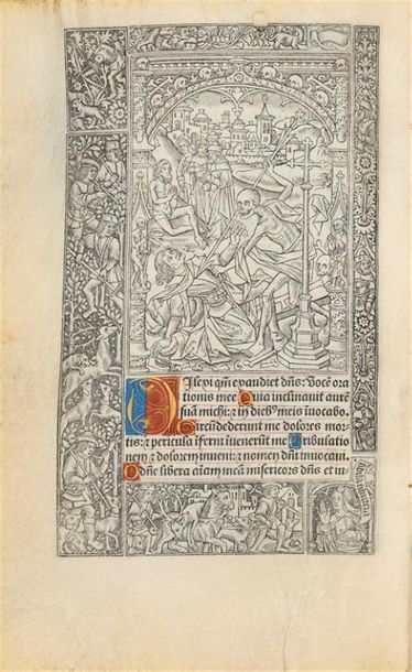 null [Post-incunable]. [HEURES (Rome). 1502]. Hore intemerate Virginis Marie secundu[m]...