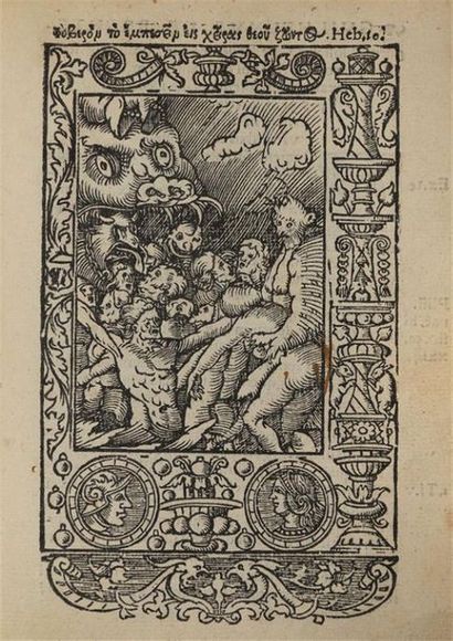 null * [Livre illustré du XVIe siècle]. BRANTEGHEM (Guillelmus de). Appendix. Imagines...