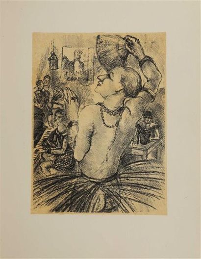 null * MOREAU. CARCO (Francis). Images cachées. Paris, La Roseraie, 1928. Grand In-8,...