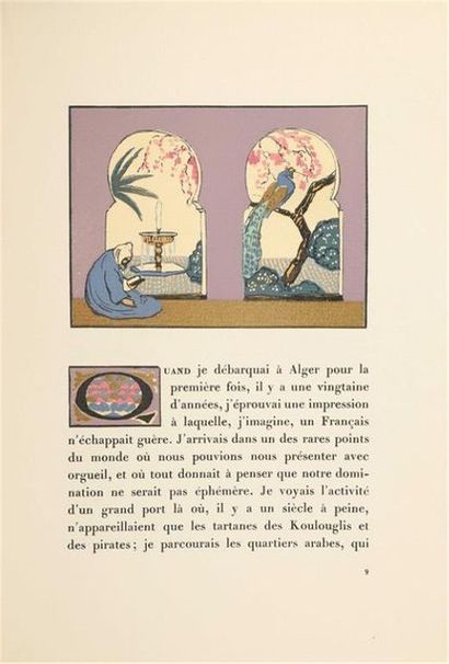 null * SUREDA. THARAUD (Jérôme et Jean). La fête arabe. Paris, Lapina, 1926. Grand...