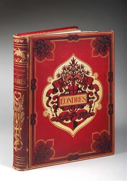 null * DORÉ. ENAULT (Louis). Londres. Paris, Hachette, 1876. In-4, demi-chagrin éditeur,...