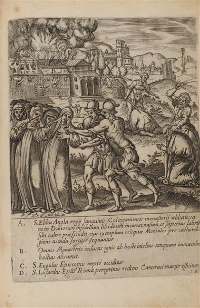 null * [Gravures du XVIe siècle]. CAVALIERI (Giovanni Battista). Ecclesiae militantis...