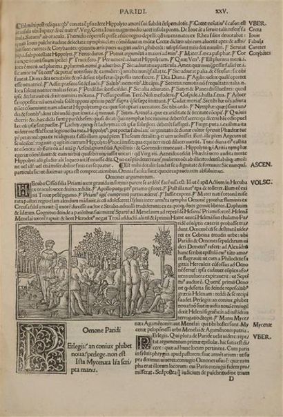 null * [Livre illustré du XVIe siècle]. OVIDE. Epistolae heroidum Ovidii diligenti...
