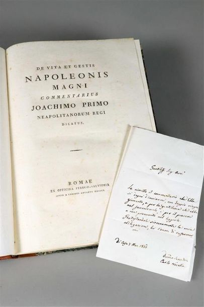 null [SALVETTI (Filippo Timoteo de)]. De Vita et Gestis Napoleonis magni commentarius...