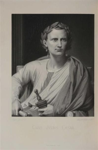 null [Napoléon III]. Histoire de Jules César. Paris, Imprimerie impériale, 1865....