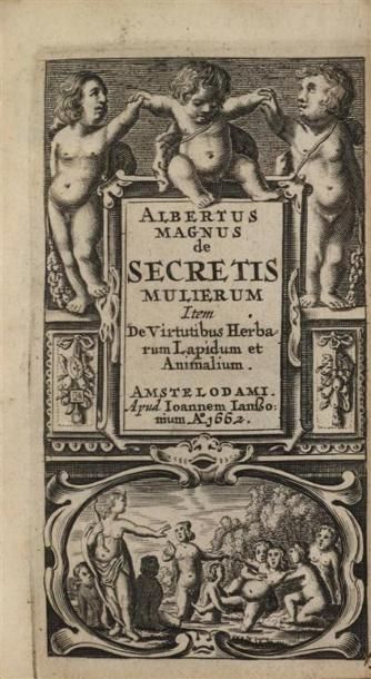 null ALBERT LE GRAND. De secretis mulierum, item de virtutibus herbarum, lapidum...