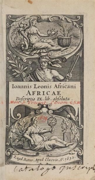 null LÉON L'AFRICAIN. Joannis Leonis Africani, Africae descriptio IX lib. absoluta....