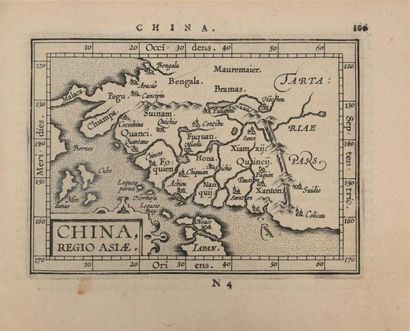 null ORTELIUS (Abraham) ; COIGNET (Michel). Epitome theatri orbis terrarum Abrahami...