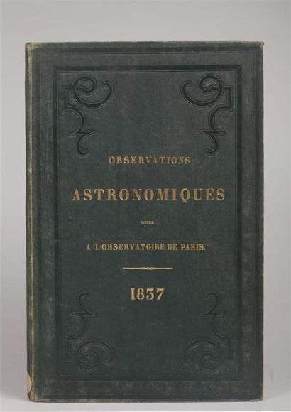 null [Observatoire]. Observations astronomiques faites à l'Observatoire de Paris...