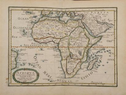 null SANSON D'ABBEVILLE (Nicolas I). L'Afrique en plusieurs cartes nouvelles, et...