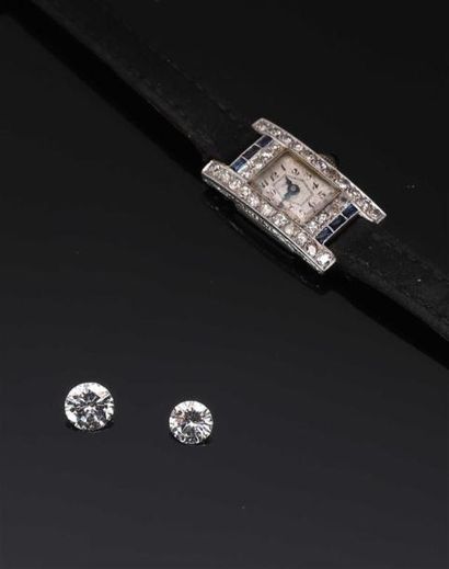 Diamant de taille moderne sur papier pesant...