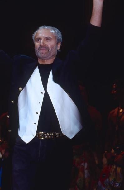 null GIANNI VERSACE.
By Rose Hartman.
Fashion Show, Park Avenue Armory.
1992.
Tirage...