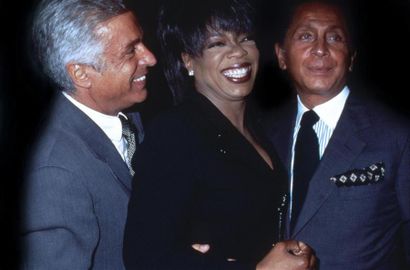 null GIANCARLO GIAMMETTI, OPRAH WINFREY & VALENTINO.
By Rose Hartman.
After Party...