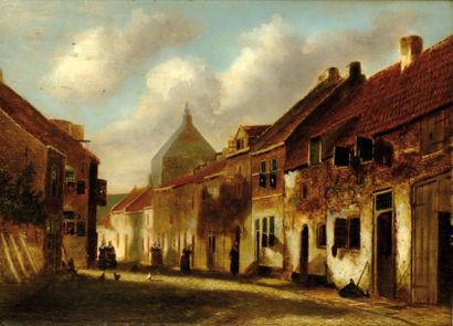 École HOLLANDAISE du XIXe siècle