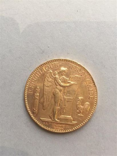 null IIIème REPUBLIQUE. 100 francs Génie. Paris. 1905. (G. 1137). Or. Très Beau.
