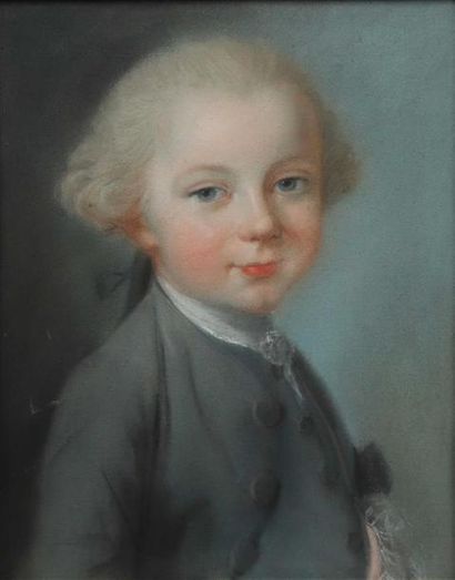 Ecole FRANCAISE du XVIIIème siècle.
Portrait...