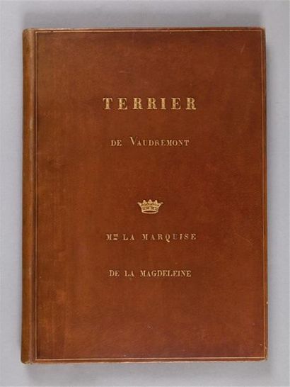null [Haute-Marne]. [Manuscrit]. Terrier de Vaudremont. [au v° du premier f] : Table...