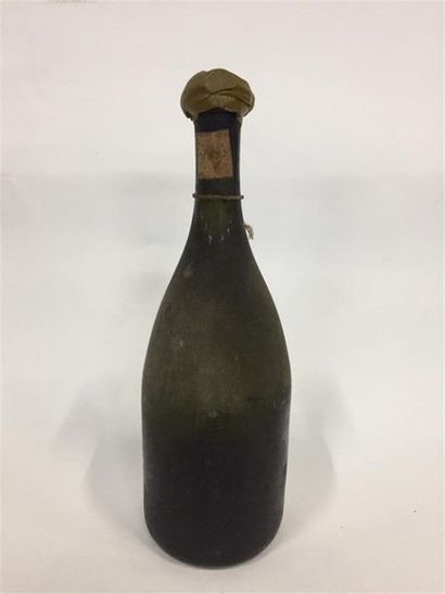 null 10 bouteilles EAUX DE VIE ANCIENNES AVEC ES MILLESIMES MANUSCRITS, 1811-182...