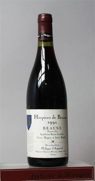  1 bouteille BEAUNE 1er cru des Hospices de Beaune "Cuvée Hugues et Louis Bétault"...