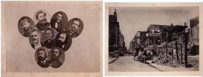 null Album photographique des ruines de Paris. Collection de tous les monuments et...