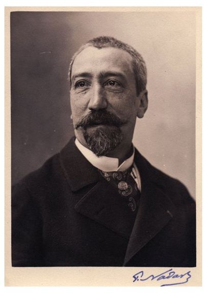 Paul Nadar (1856-1939) François Coppée, Edmond About, Anatole France et 2 personnalités...
