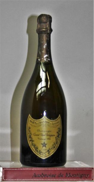 1 bouteille CHAMPAGNE DOM PÉRIGNON 1985....