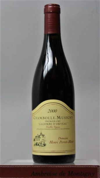 null 1 bouteille CHAMBOLLE MUSIGNY 1er cru "La Combe D'orveau V.V." - PERROT-MINOT...