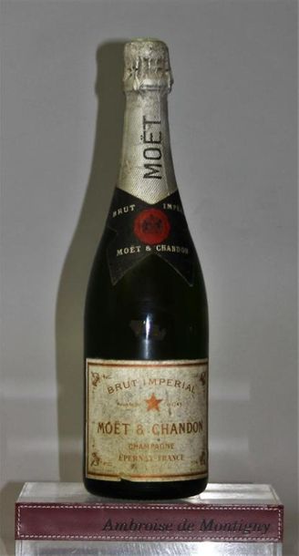 1 bouteille CHAMPAGNE MOËT & CHANDON Années...