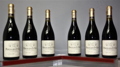 null 6 bouteilles POMMARD 1er cru "LES RUGIENS" - LUCIEN LE MOINE 2000.
Contre étiquette...