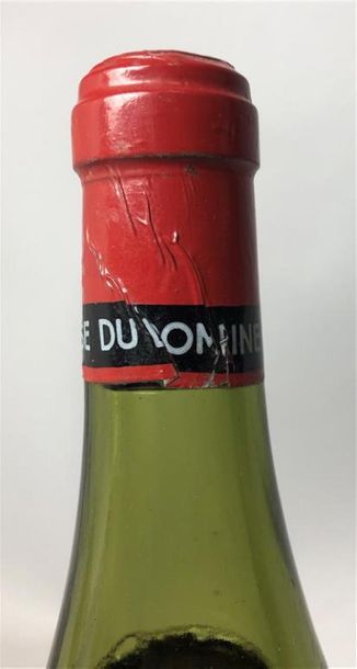 null 1 bouteille LA ROMANEE CONTI Grand cru 1967 - Domaine de la Romanée Conti.
Etiquette...