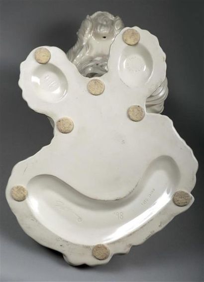 null Jeff KOONS (né en 1955).
Puppy (vase), 1998.
Porcelaine signée et numérotée...