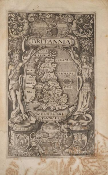 null CAMDEN (William). Britannia, sive florentissimorum regnorum Angliae, Scotiae,...