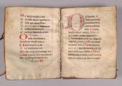 null [Manuscrit]. [Heures. Toul. XIVe siècle]. Livre d'heures à l'usage du diocèse...