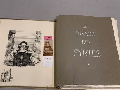 null * JOSSO. GRACQ. Le rivage des Syrtes. [Nancy], Beaux Livres Grands Amis, 1956....