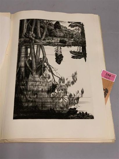 null * JOSSO. GRACQ. Le rivage des Syrtes. [Nancy], Beaux Livres Grands Amis, 1956....