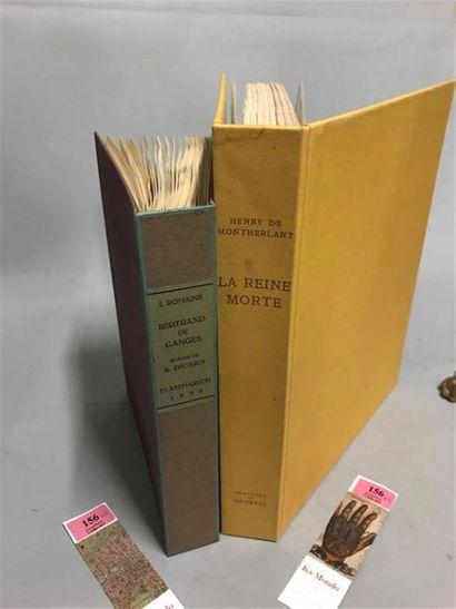 null * DECARIS. ROMAINS (Jules). Bertrand de Ganges. Paris, Flammarion, 1949. In-4,...