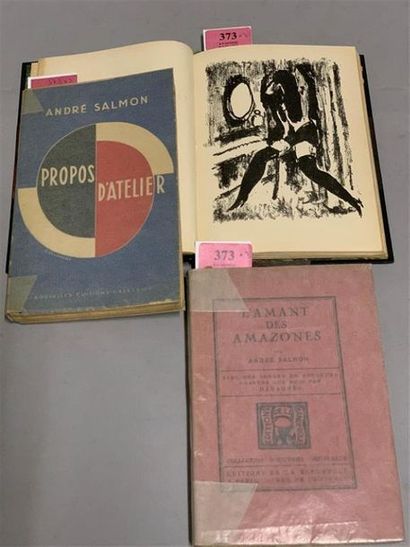 null * DARAGNÈS. SALMON (André). L'amant des amazones. Paris, La Banderole, 1920....