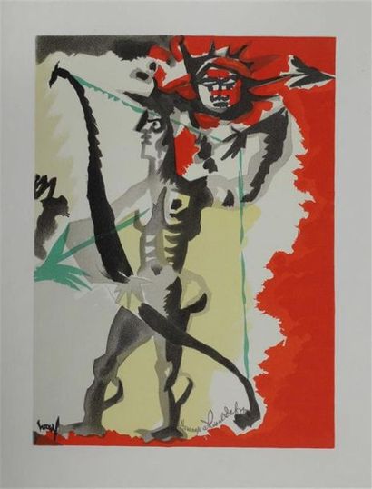 null * DUFY]. OURY (Marcelle). Lettre à mon peintre, Raoul Dufy. Paris, Perrin, 1965....