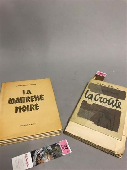 null * COLIN (Paul). La croûte (souvenirs). Paris, La Table ronde, 1957. Grand in-8,...