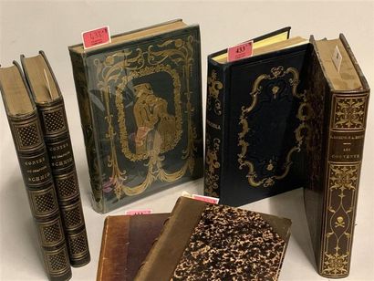 null * Ensemble de 6 ouvrages en 7 volumes, comprenant :
- ROUSSEL, Auguste. - Les...
