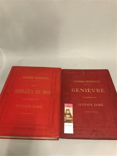 null * DORÉ. TENNYSON. Les idylles du roi. Paris, Hachette, 1869. [Et] Genièvre....