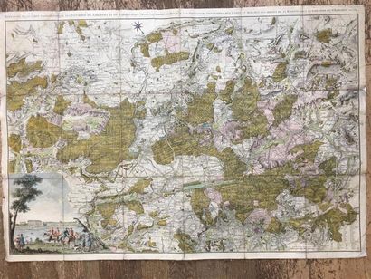 null [Carte géographique]. [BERTHIER (Jean-Baptiste)]. Réduction de la carte topographique...