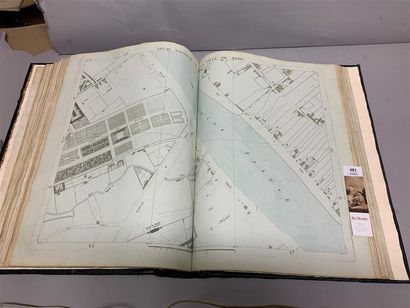null [Paris]. VERNIQUET (Edme). Atlas du Plan général de la ville de Paris levé géométriquement...