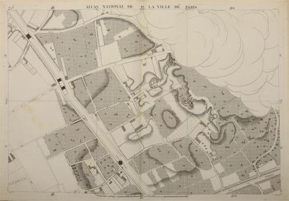 null [Paris]. VERNIQUET. Atlas du plan général de la ville de Paris levé géométriquement...