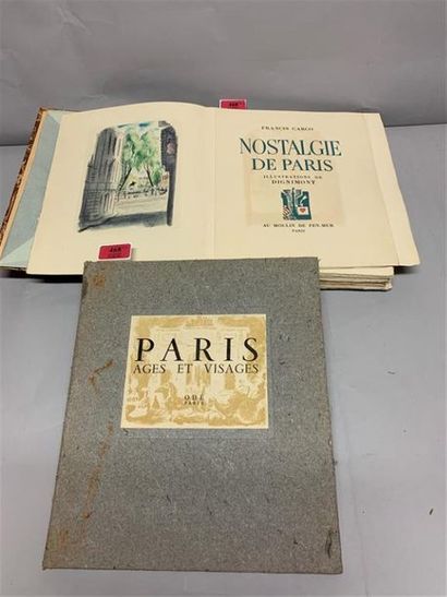null * [Paris]. DIGNIMONT. CARCO (Francis). Nostalgie de Paris. Paris, Au Moulin...