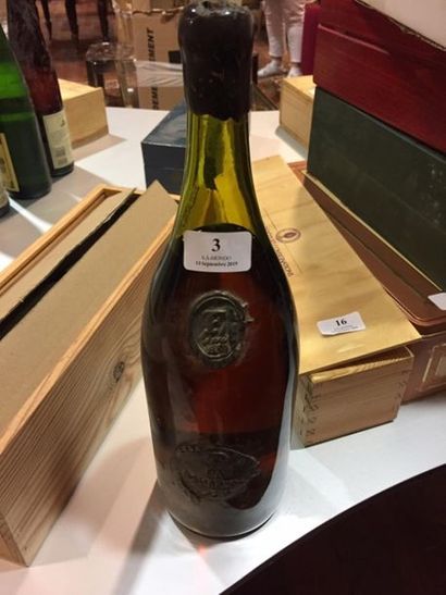 null 1 magnum Bas Armagnac Château de L'Aubade		
Cire abimée.
